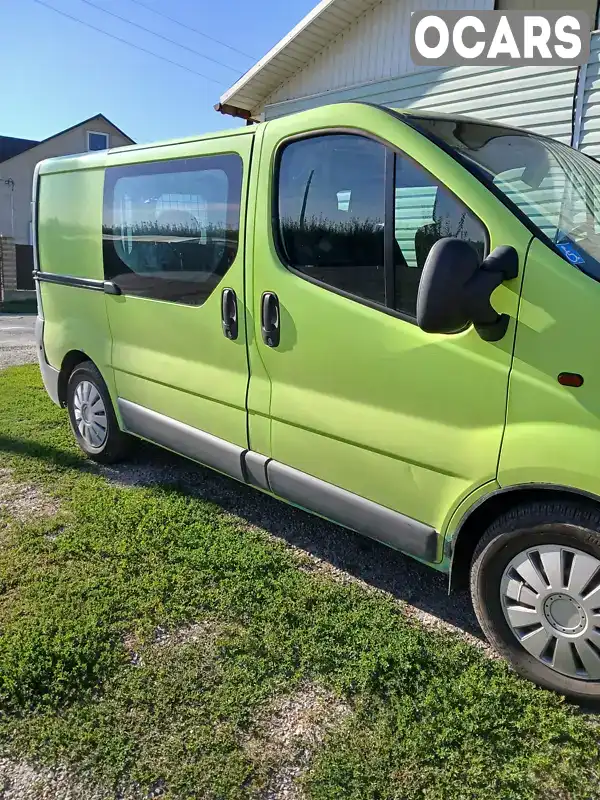 Мінівен Opel Vivaro 2002 1.87 л. Ручна / Механіка обл. Тернопільська, Заліщики - Фото 1/12