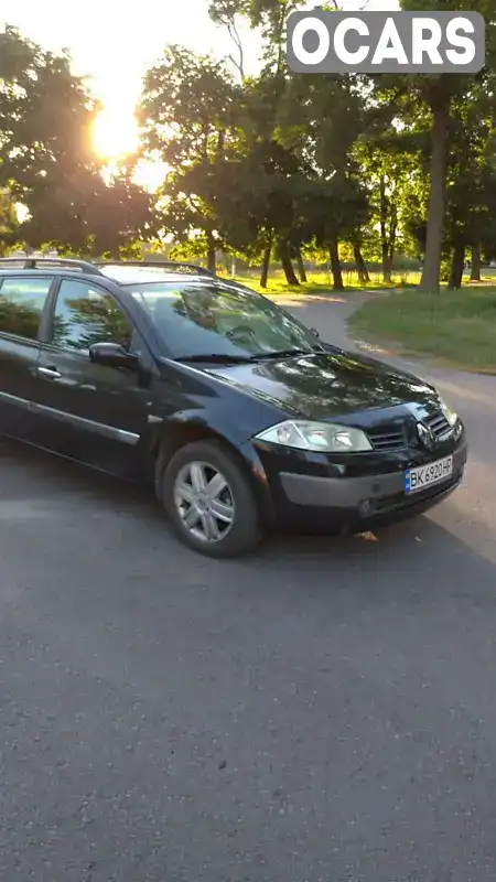 Універсал Renault Megane 2005 1.6 л. Ручна / Механіка обл. Рівненська, Костопіль - Фото 1/16