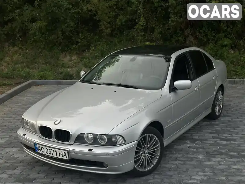 Седан BMW 5 Series 2002 2.93 л. Ручна / Механіка обл. Львівська, Турка - Фото 1/21