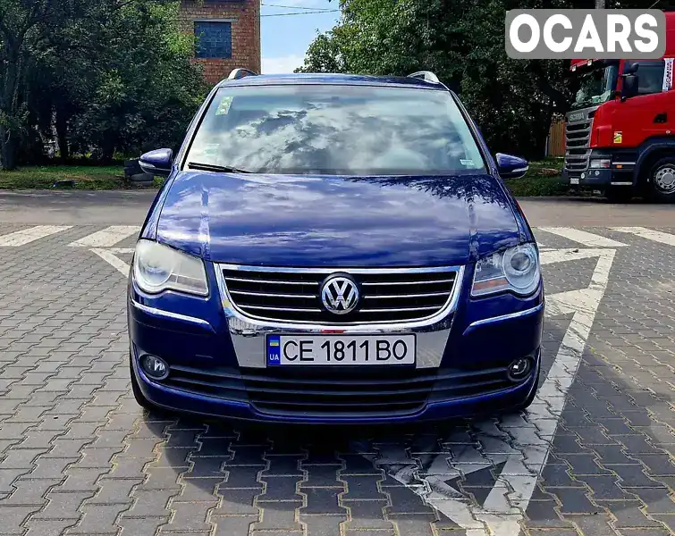 Мінівен Volkswagen Touran 2009 1.4 л. Автомат обл. Чернівецька, Чернівці - Фото 1/21