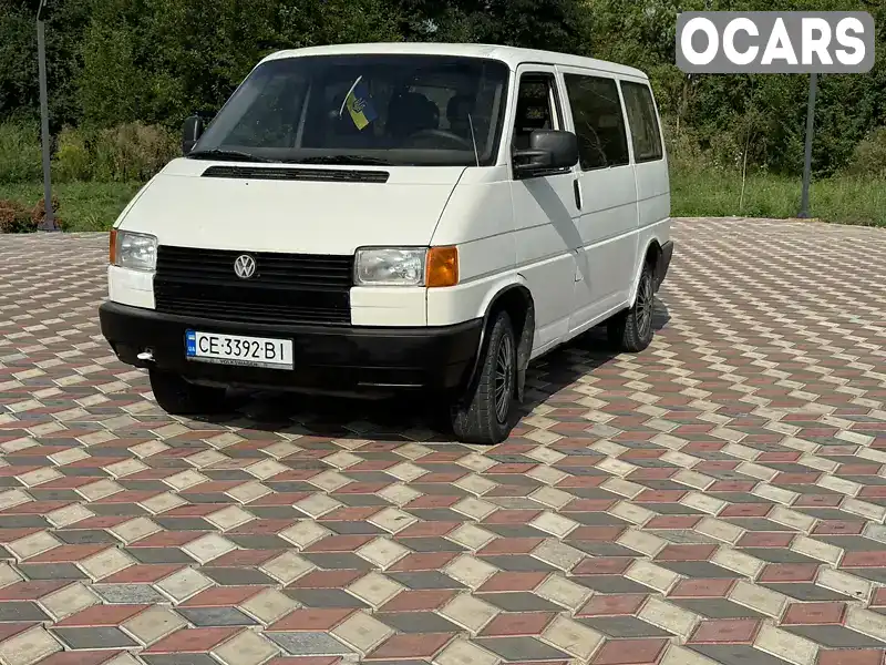 Мінівен Volkswagen Transporter 1994 1.9 л. Ручна / Механіка обл. Чернівецька, Чернівці - Фото 1/18