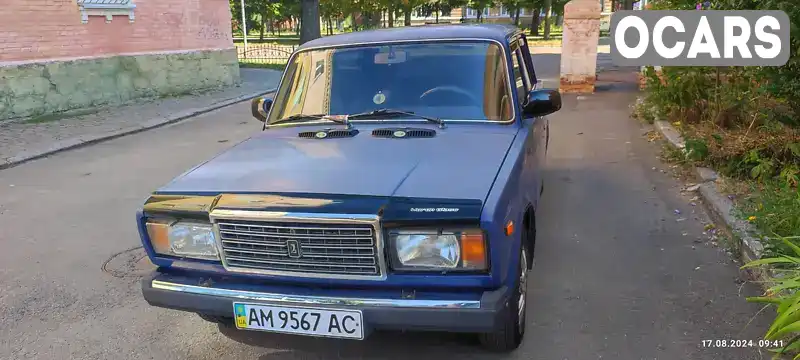 Седан ВАЗ / Lada 2107 2005 1.5 л. Ручна / Механіка обл. Житомирська, Бердичів - Фото 1/12