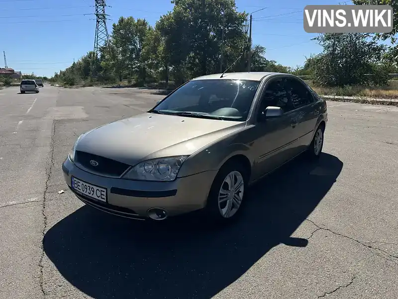 Лифтбек Ford Mondeo 2002 1.8 л. Ручная / Механика обл. Николаевская, Николаев - Фото 1/21