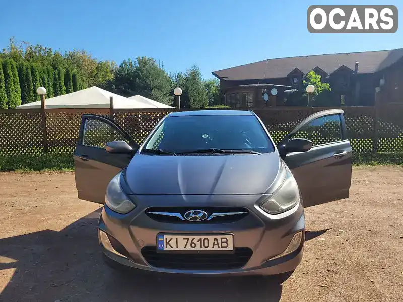 Хетчбек Hyundai Accent 2012 1.4 л. Автомат обл. Київська, Бровари - Фото 1/21