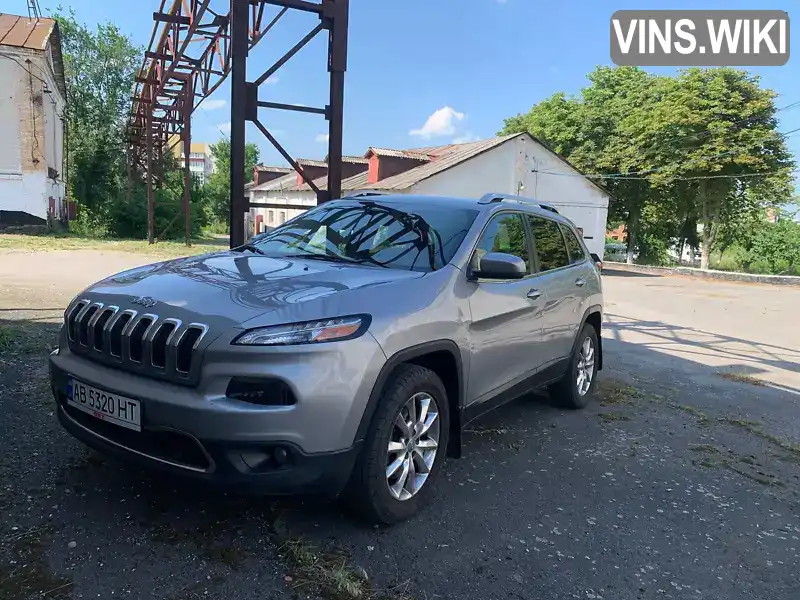 Внедорожник / Кроссовер Jeep Cherokee 2014 3.24 л. Автомат обл. Винницкая, Винница - Фото 1/12