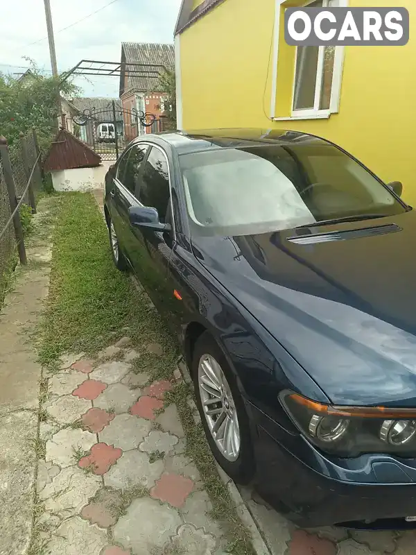 Седан BMW 7 Series 2003 2.99 л. Автомат обл. Рівненська, Дубно - Фото 1/21