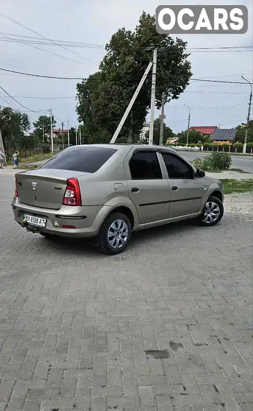 Седан Dacia Logan 2008 1.4 л. обл. Хмельницька, Чемерівці - Фото 1/14