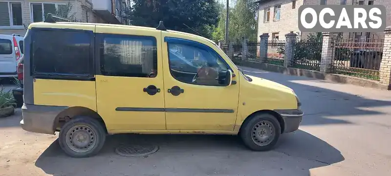 Мінівен Fiat Doblo 2001 1.91 л. Ручна / Механіка обл. Чернівецька, Чернівці - Фото 1/11