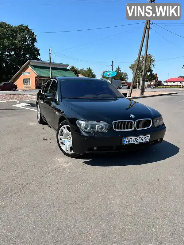 Седан BMW 7 Series 2003 4.8 л. Типтроник обл. Винницкая, Немиров - Фото 1/21