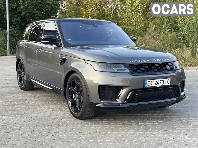 Позашляховик / Кросовер Land Rover Range Rover Sport 2018 3 л. обл. Львівська, Стрий - Фото 1/21