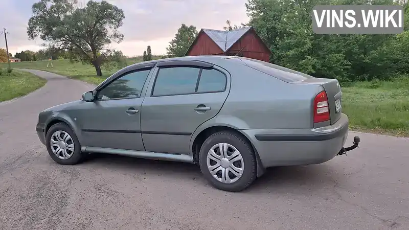 Ліфтбек Skoda Octavia 2003 1.78 л. Ручна / Механіка обл. Чернігівська, Срібне - Фото 1/13