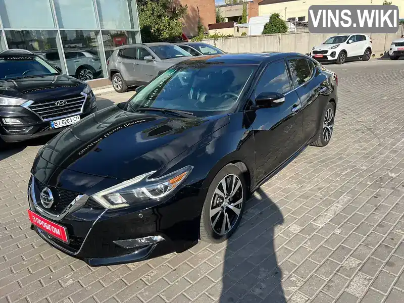 Седан Nissan Maxima 2018 3.5 л. Варіатор обл. Полтавська, Полтава - Фото 1/21