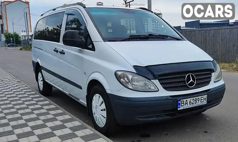 Мінівен Mercedes-Benz Vito 2008 2.15 л. Ручна / Механіка обл. Київська, location.city.kriukivshchyna - Фото 1/14