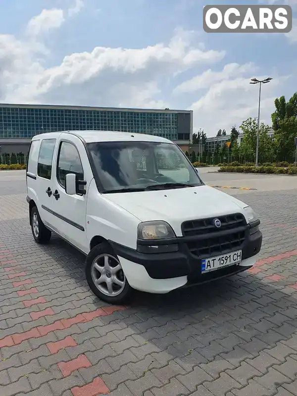 Мінівен Fiat Doblo 2002 1.91 л. Ручна / Механіка обл. Івано-Франківська, Снятин - Фото 1/7