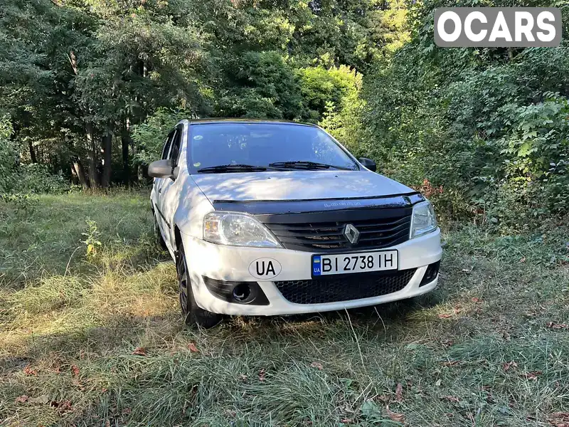 Седан Renault Logan 2012 1.4 л. Ручная / Механика обл. Полтавская, Полтава - Фото 1/21