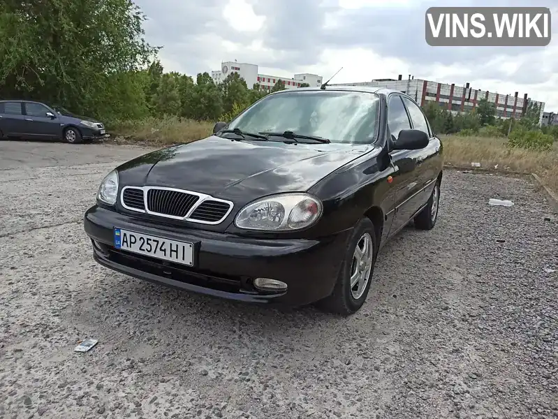 Седан Daewoo Lanos 2009 1.6 л. Ручная / Механика обл. Запорожская, Запорожье - Фото 1/12