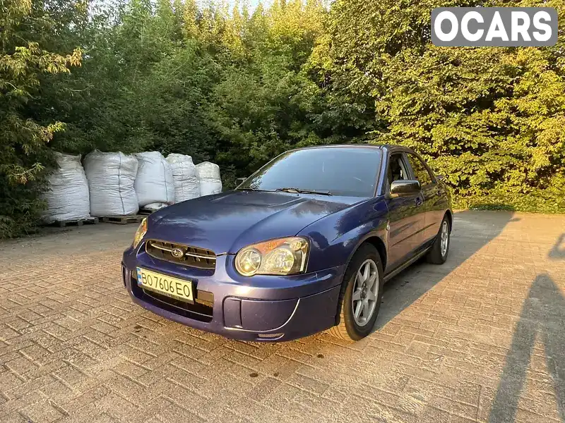 Седан Subaru Impreza 2003 2 л. Автомат обл. Тернопільська, Кременець - Фото 1/21