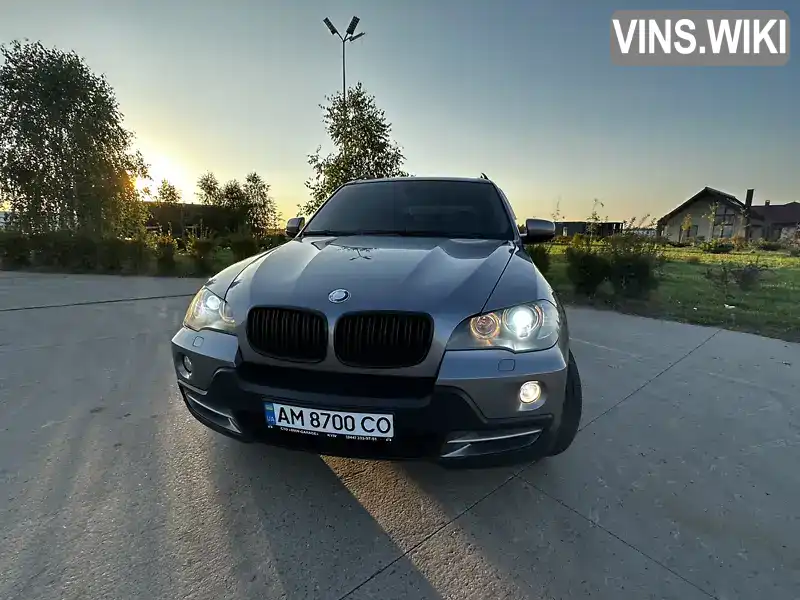 Позашляховик / Кросовер BMW X5 2008 3 л. Типтронік обл. Житомирська, Коростень - Фото 1/21