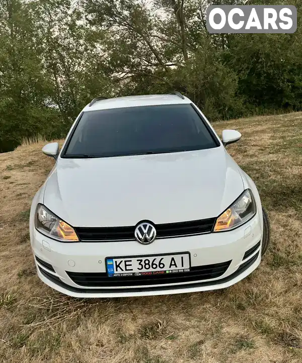 Універсал Volkswagen Golf 2015 1.6 л. Ручна / Механіка обл. Дніпропетровська, Покровське - Фото 1/10