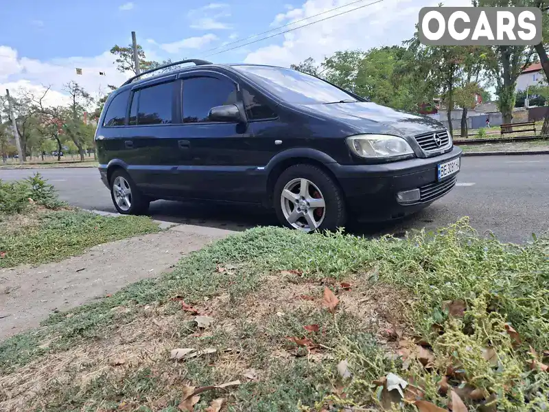 Мінівен Opel Zafira 2001 1.6 л. Ручна / Механіка обл. Миколаївська, Миколаїв - Фото 1/13