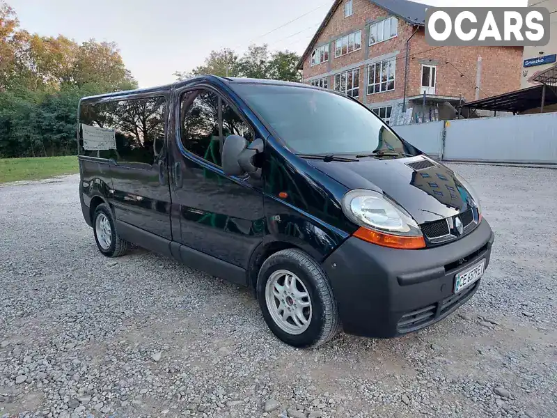 Мінівен Renault Trafic 2002 1.87 л. Ручна / Механіка обл. Чернівецька, Кіцмань - Фото 1/21