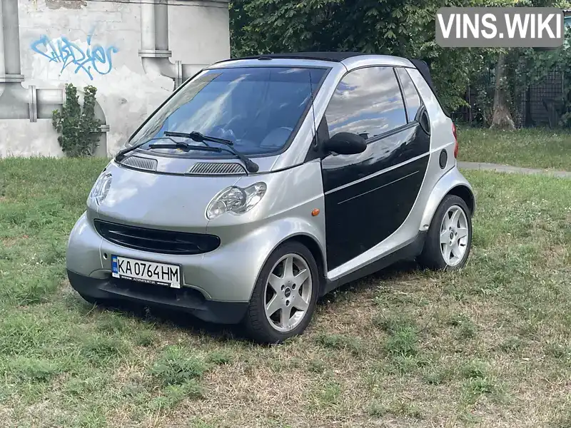 Кабріолет Smart Fortwo 2000 0.6 л. Робот обл. Київська, Київ - Фото 1/16