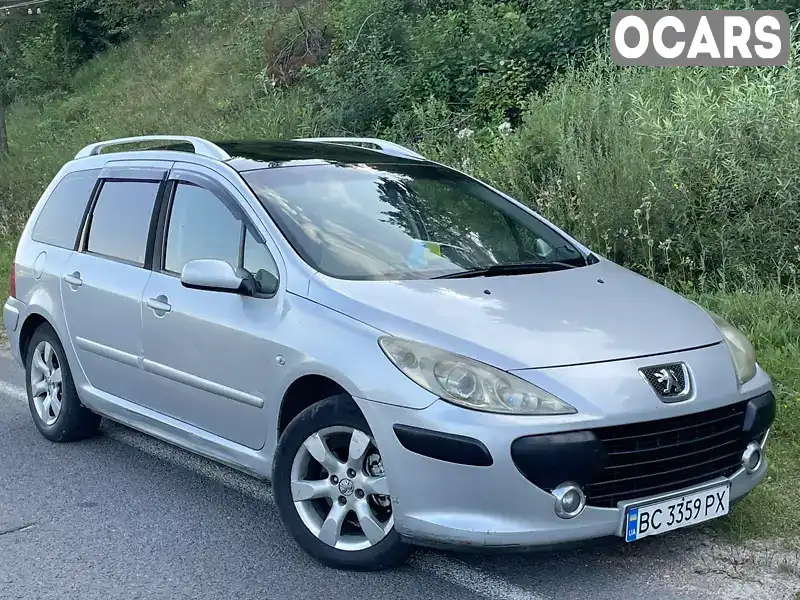 VF33HRFJF84693926 Peugeot 307 2006 Универсал 1.59 л. Фото 1