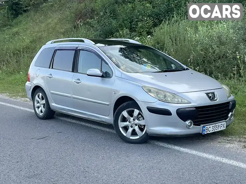 VF33HRFJF84693926 Peugeot 307 2006 Универсал 1.59 л. Фото 8