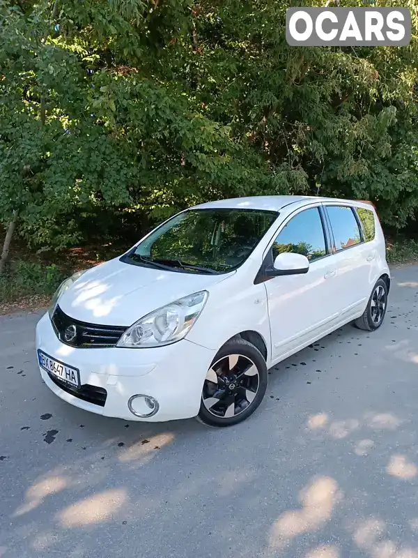 Хэтчбек Nissan Note 2012 1.4 л. Ручная / Механика обл. Хмельницкая, Хмельницкий - Фото 1/21