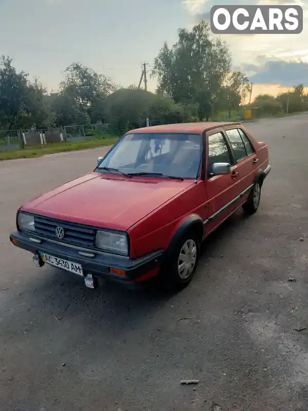 Седан Volkswagen Jetta 1988 1.6 л. Ручна / Механіка обл. Волинська, Рожище - Фото 1/9