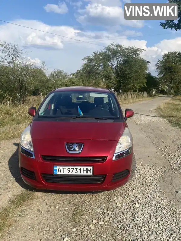 Мікровен Peugeot 5008 2009 1.6 л. Ручна / Механіка обл. Івано-Франківська, Івано-Франківськ - Фото 1/10