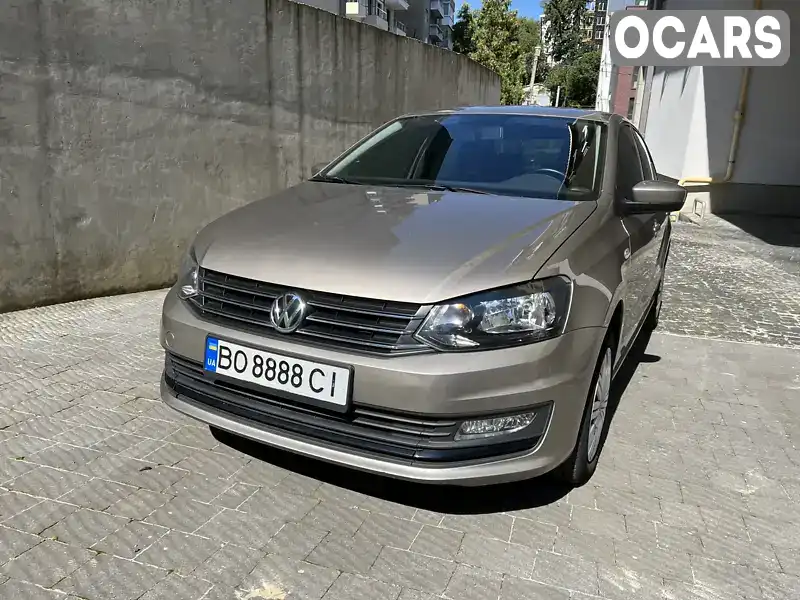 Седан Volkswagen Polo 2018 1.39 л. Робот обл. Львівська, Львів - Фото 1/21