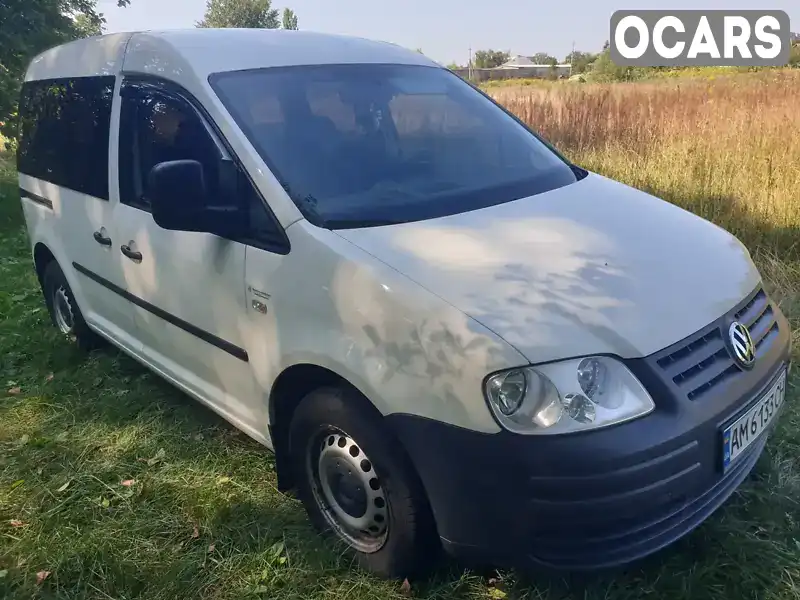 Мінівен Volkswagen Caddy 2007 1.9 л. Ручна / Механіка обл. Житомирська, Хорошів (Володарськ-Волинський) - Фото 1/11