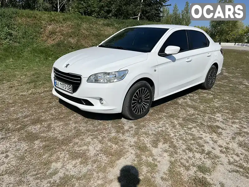 Седан Peugeot 301 2016 1.2 л. Ручна / Механіка обл. Хмельницька, Старокостянтинів - Фото 1/21