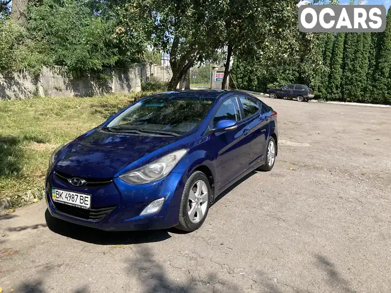 Седан Hyundai Elantra 2012 1.8 л. Автомат обл. Рівненська, Рівне - Фото 1/20