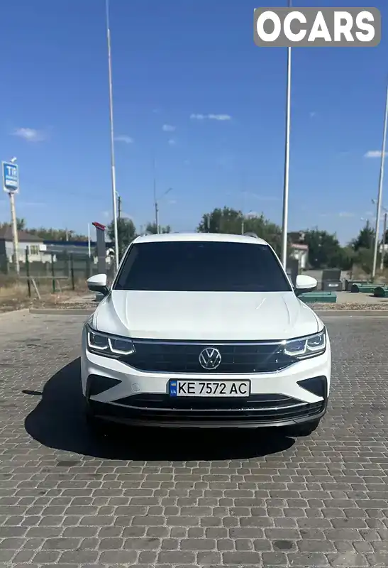 Позашляховик / Кросовер Volkswagen Tiguan 2021 1.97 л. Автомат обл. Київська, Київ - Фото 1/21