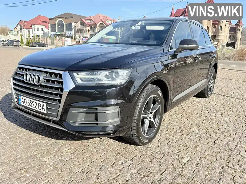 Позашляховик / Кросовер Audi Q7 2016 2.97 л. Типтронік обл. Закарпатська, Тячів - Фото 1/21