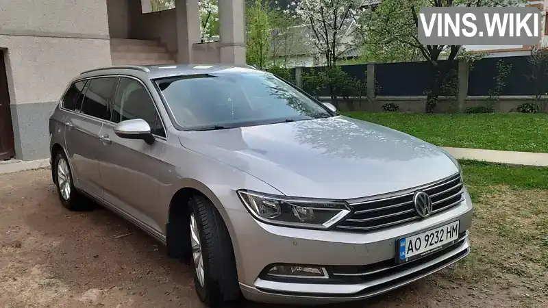 Універсал Volkswagen Passat 2015 1.97 л. Ручна / Механіка обл. Закарпатська, Рахів - Фото 1/7