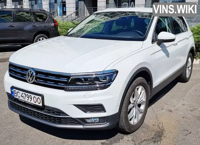 Позашляховик / Кросовер Volkswagen Tiguan 2020 2 л. Робот обл. Київська, Київ - Фото 1/21