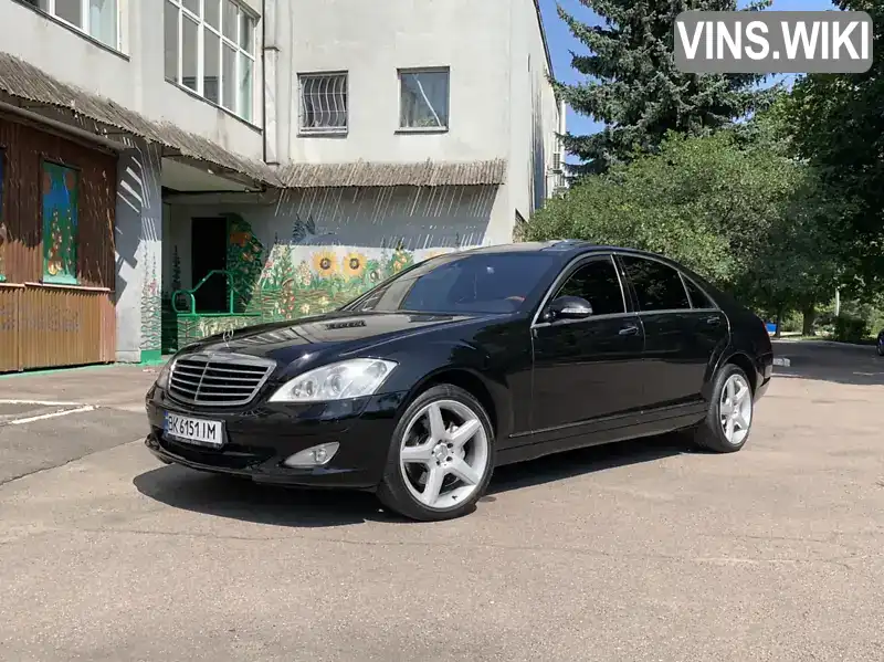 Седан Mercedes-Benz S-Class 2008 3.5 л. Автомат обл. Рівненська, Рівне - Фото 1/11