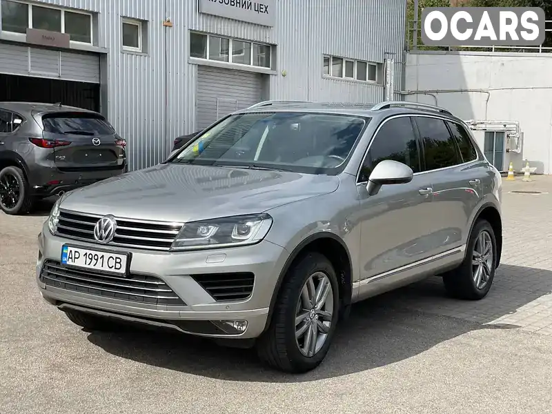 Позашляховик / Кросовер Volkswagen Touareg 2015 2.97 л. Автомат обл. Запорізька, Запоріжжя - Фото 1/16