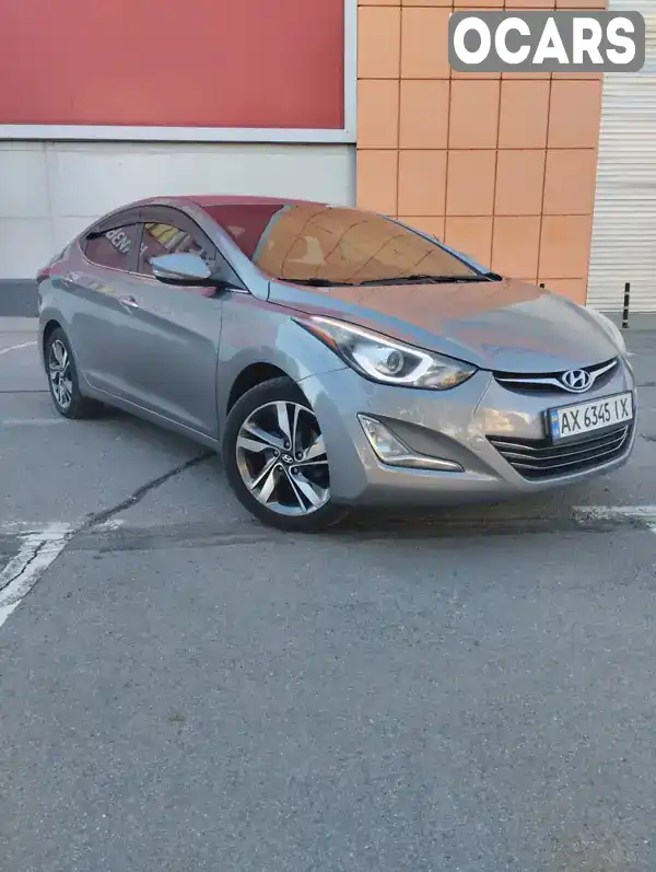 Седан Hyundai Elantra 2014 1.8 л. Автомат обл. Харьковская, Харьков - Фото 1/21