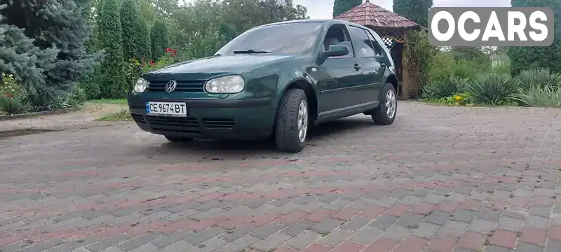 Хетчбек Volkswagen Golf 1998 1.9 л. Ручна / Механіка обл. Чернівецька, location.city.malyntsi - Фото 1/6