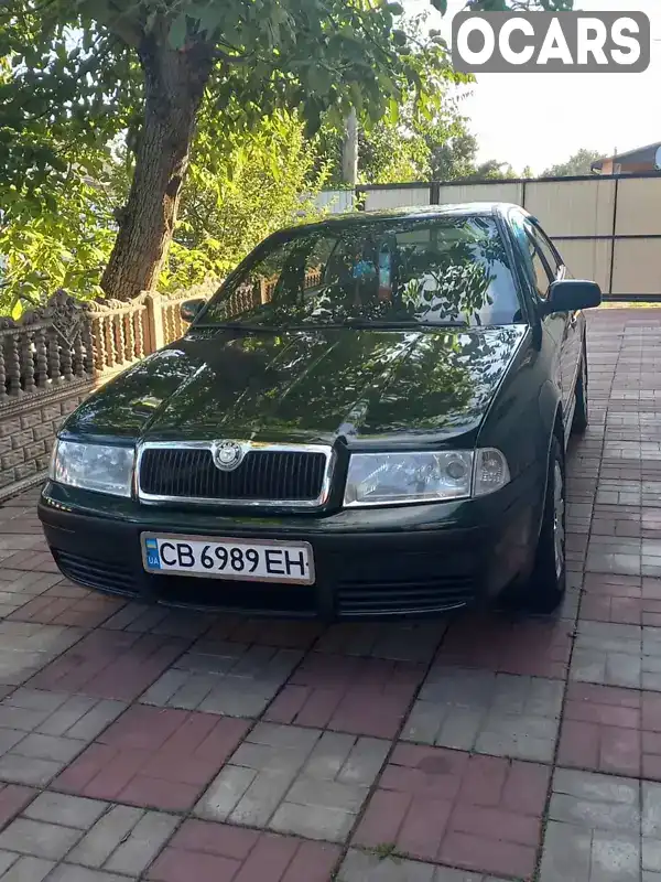 Ліфтбек Skoda Octavia 2002 1.6 л. Ручна / Механіка обл. Чернігівська, Носівка - Фото 1/15