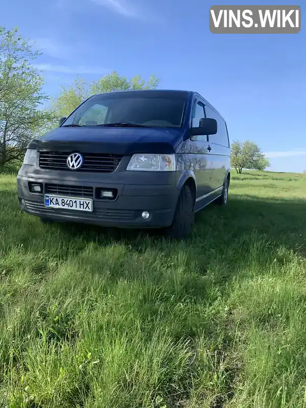 Мінівен Volkswagen Transporter 2009 1.9 л. Ручна / Механіка обл. Запорізька, Запоріжжя - Фото 1/7