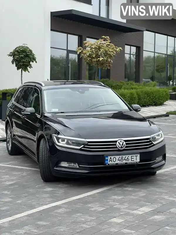 Універсал Volkswagen Passat 2017 1.97 л. Автомат обл. Закарпатська, Ужгород - Фото 1/21