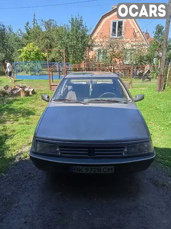 Седан Peugeot 405 1990 1.58 л. Ручна / Механіка обл. Рівненська, Рівне - Фото 1/9