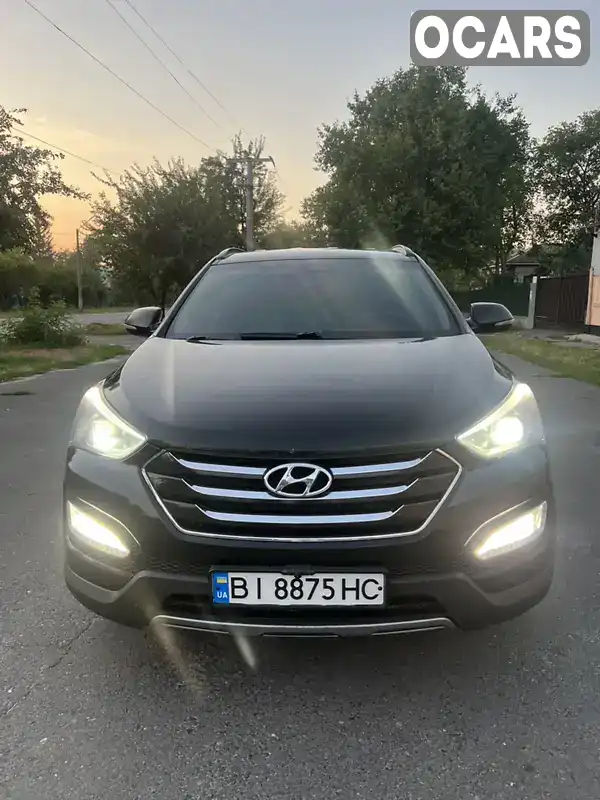 Позашляховик / Кросовер Hyundai Santa FE 2015 2.2 л. Автомат обл. Полтавська, Гадяч - Фото 1/13