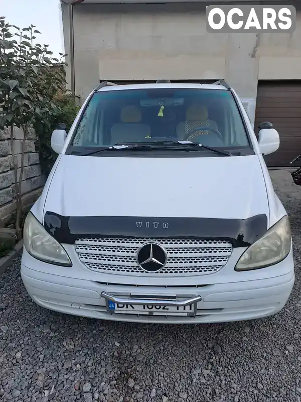 Мінівен Mercedes-Benz Vito 2008 2.15 л. Ручна / Механіка обл. Рівненська, Здолбунів - Фото 1/18