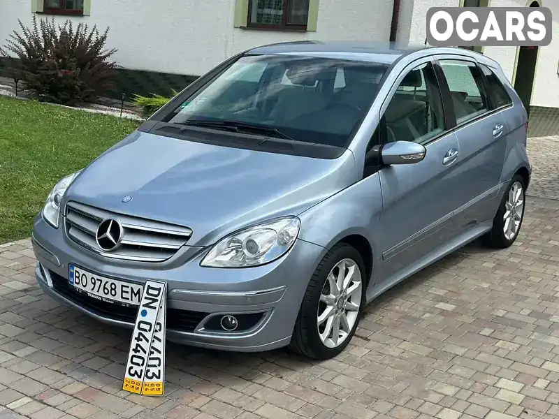 Хетчбек Mercedes-Benz B-Class 2008 1.7 л. Ручна / Механіка обл. Тернопільська, Бучач - Фото 1/21